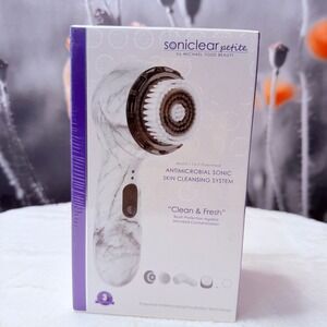Michael Todd Soniclear Petite Skin Cleansing Tool White Marble New